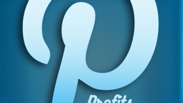 pinterest logo with the words "profit blueprint"